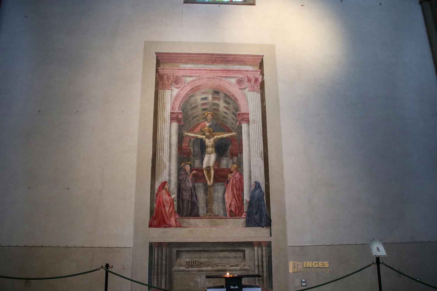 fresko dreifaltigkeit basilika santa maria novella florenz 3033
