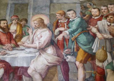 fresko jesus kreuzgang santo spirito florenz 7668