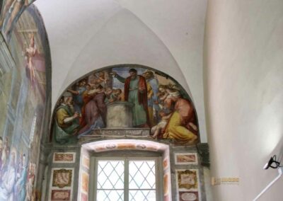 fresko jesus kreuzgang santo spirito florenz 7676