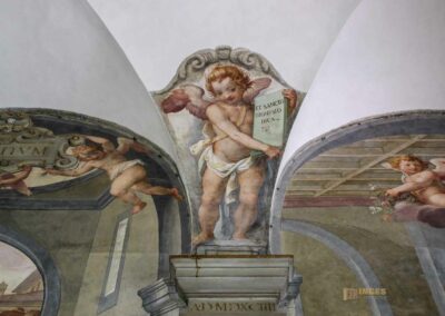 fresko jesus kreuzgang santo spirito florenz 7701