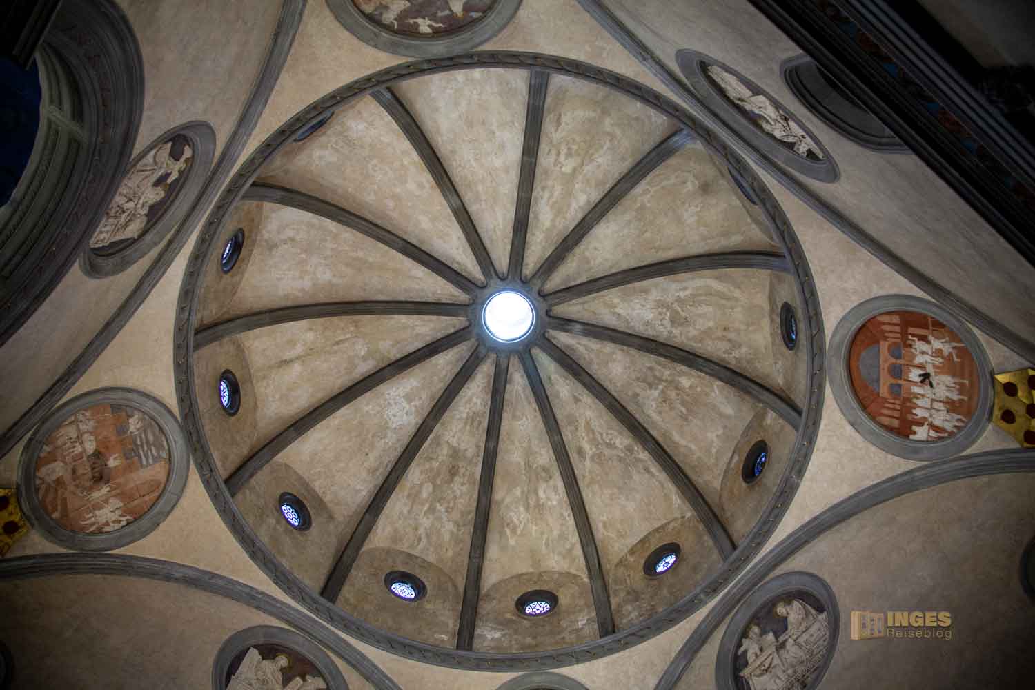 kuppel alte sakristei basilika san lorenzo florenz 0057