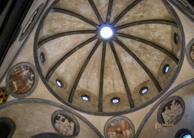 kuppel alte sakristei basilika san lorenzo florenz 3924