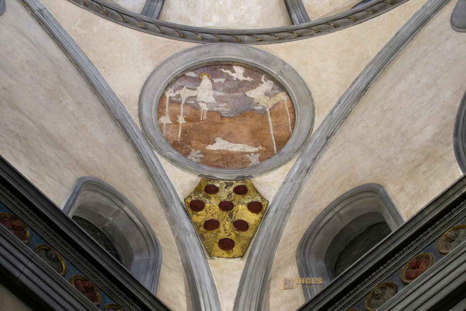 kuppel alte sakristei basilika san lorenzo florenz 3932