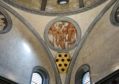 kuppel alte sakristei basilika san lorenzo florenz 3942
