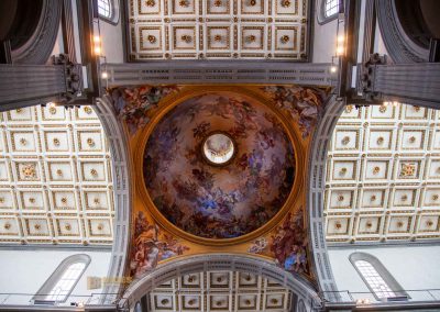 kuppelfresko florentiner heiligen basilika san lorenzo florenz 0009