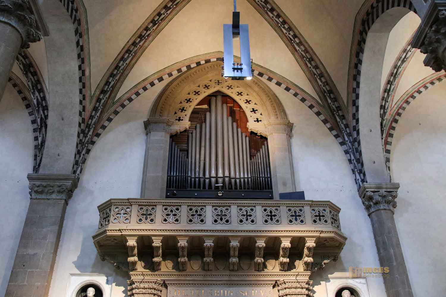 orgel in der basilika santa maria novella florenz 3082