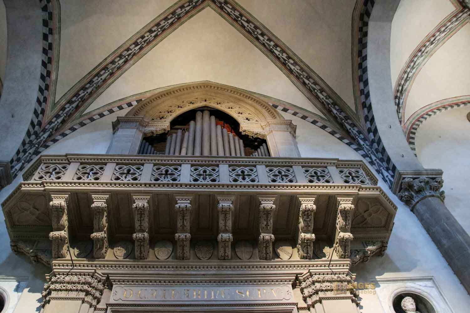 orgel in der basilika santa maria novella florenz 3380