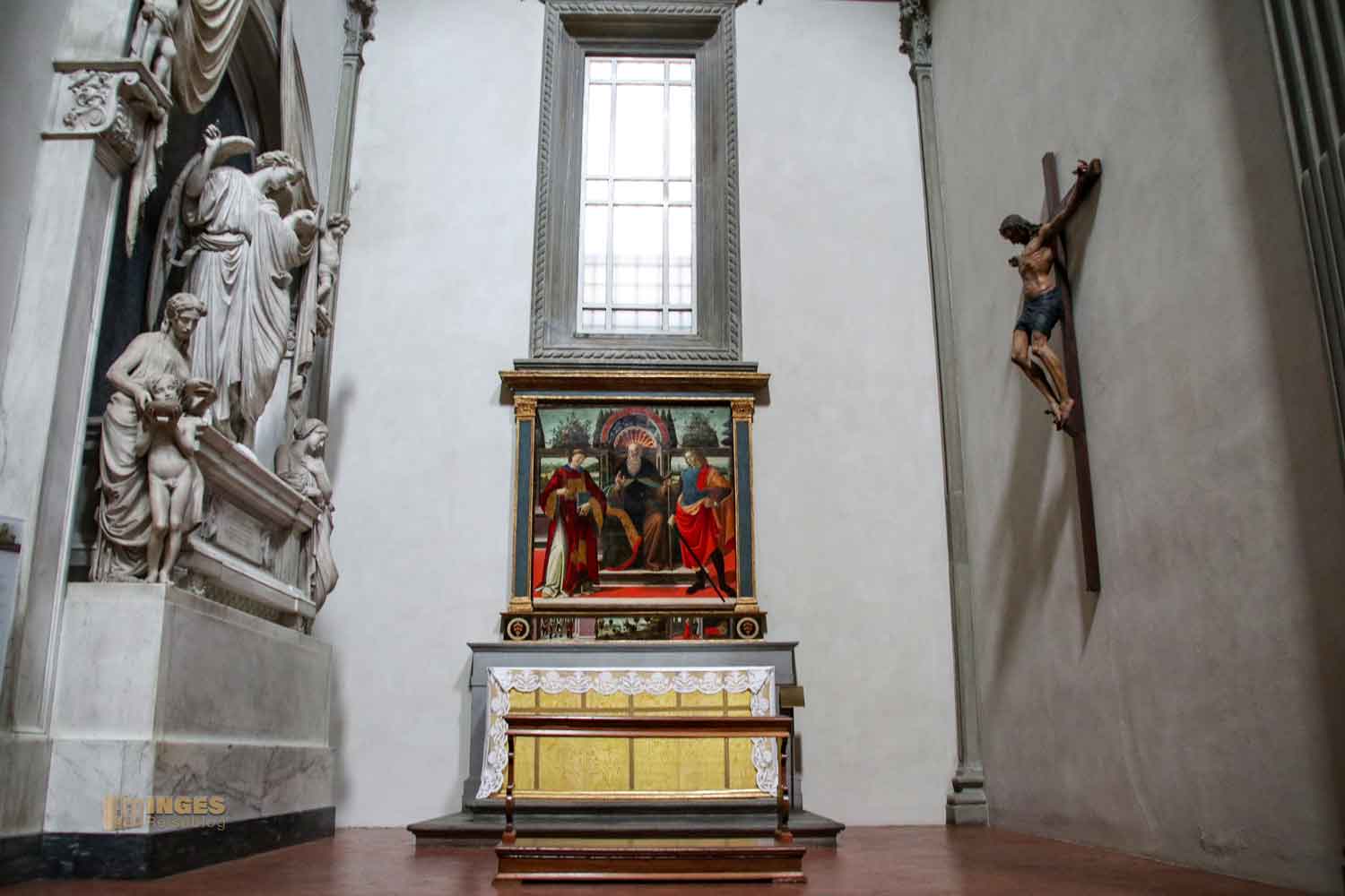 seitenkapelle altarbild hl. antonius san lorenzo florenz 3900