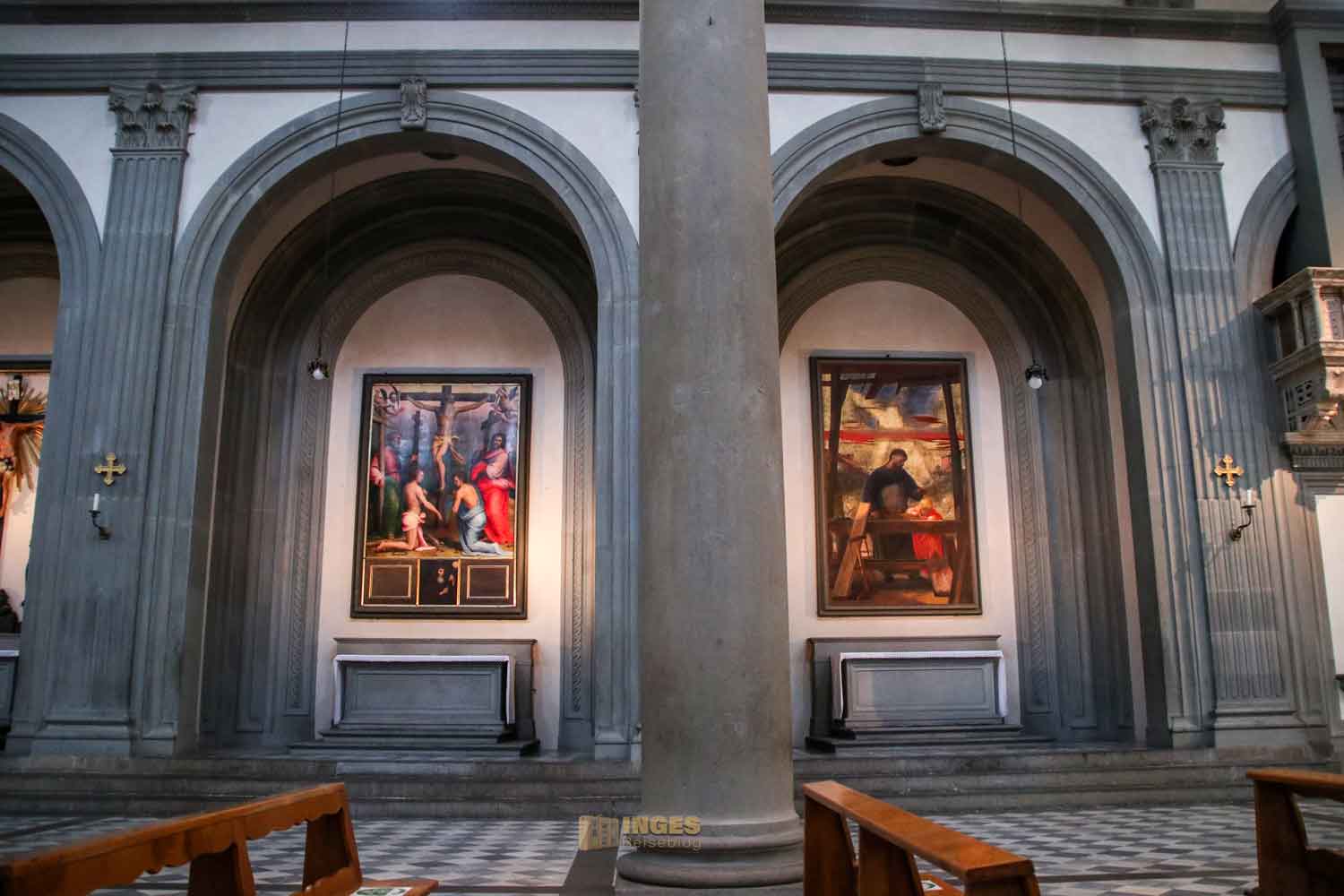 seitenkapellen basilika san lorenzo florenz 3700