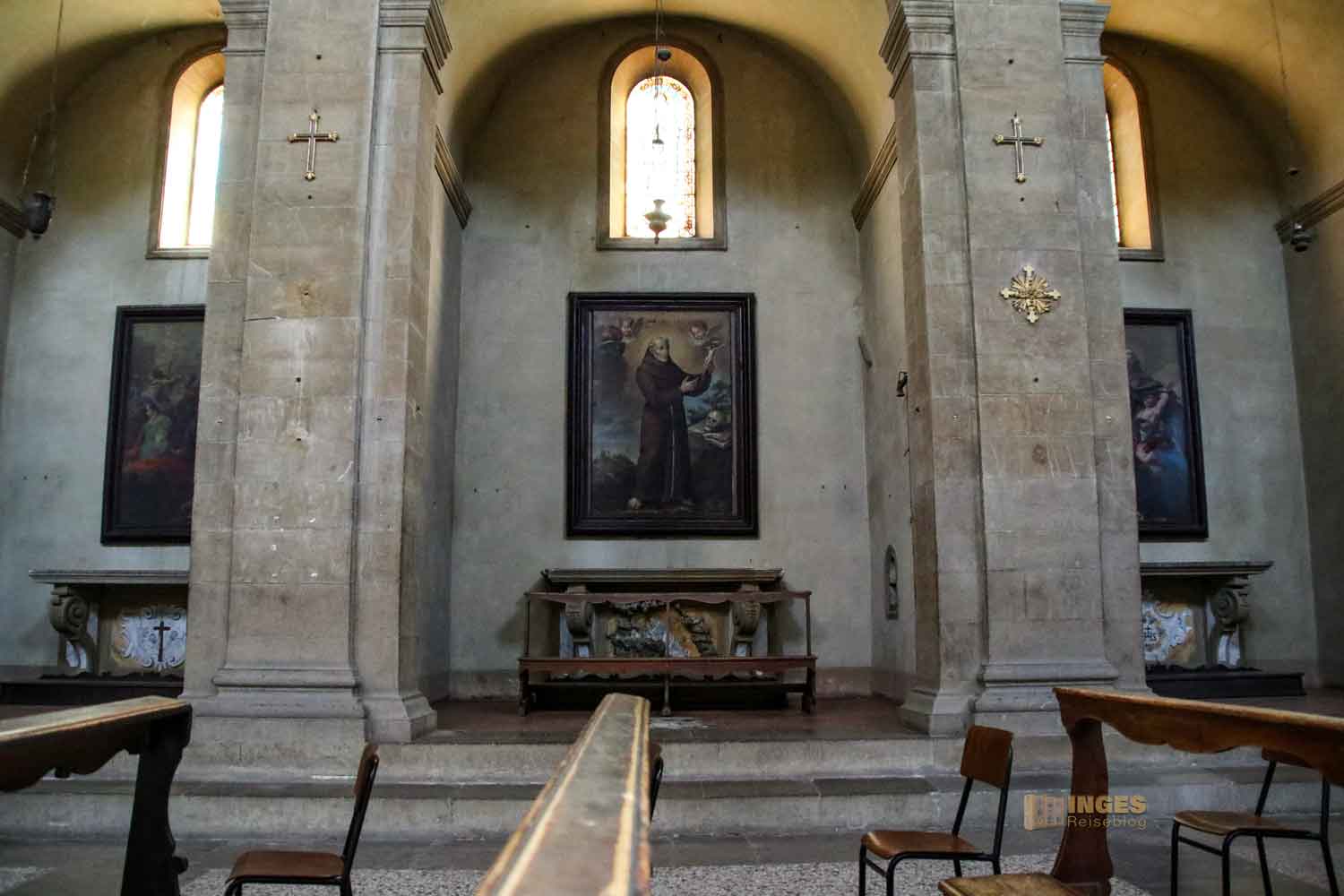 seitenkapellen kirche san salvatore al monte florenz 5238