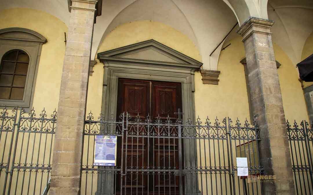 In der Kirche der Hl. Felicitas (Chiesa Santa Felicita) in Florenz