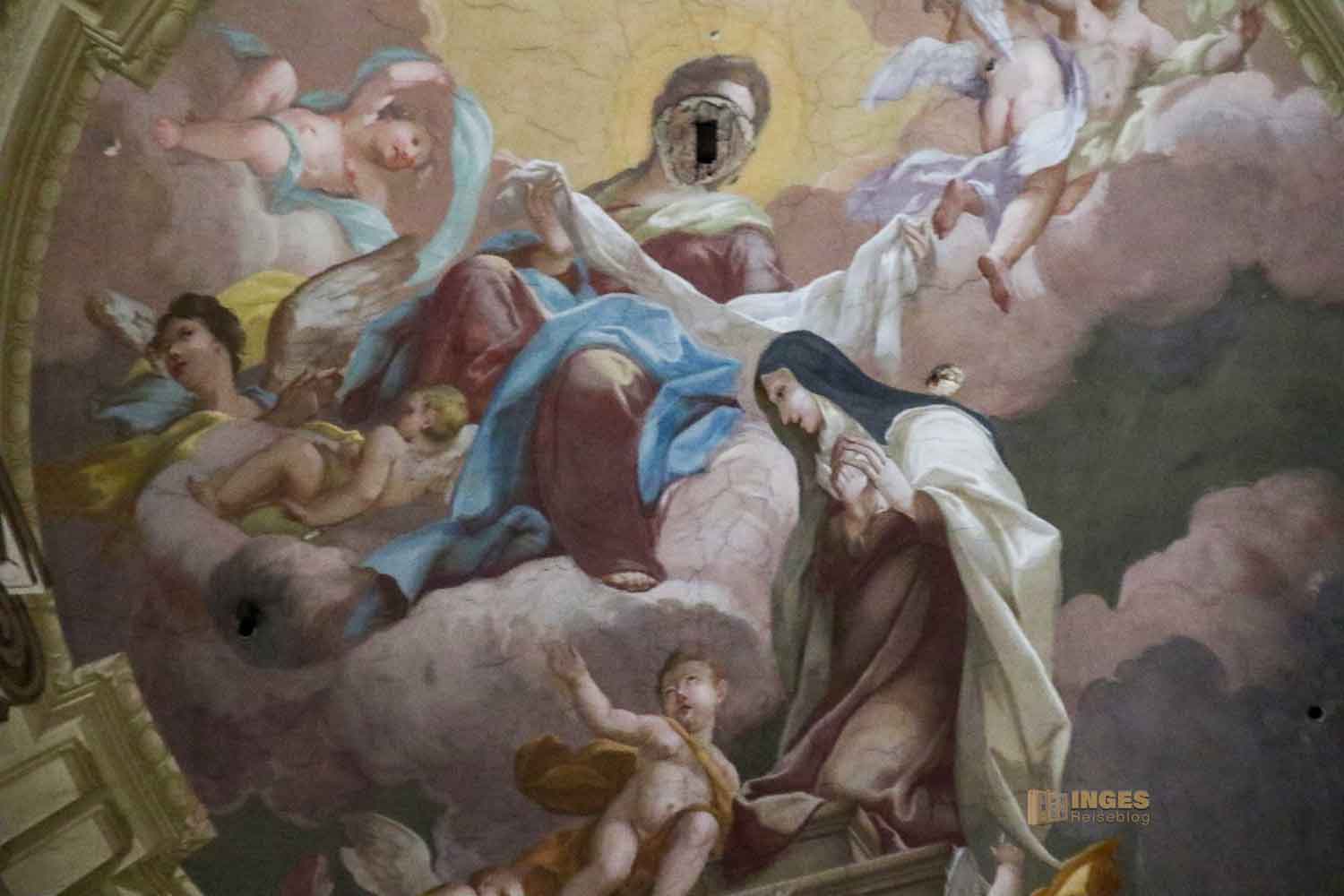 deckenfresko basilika santa maria del carmine florenz 7454