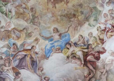 deckenfresko corsini-kapelle santa maria del carmine florenz 7500