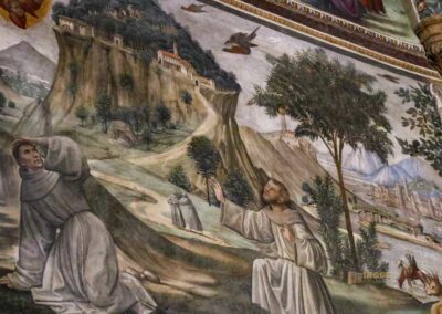 freskenzyklus hl. franziskus sassetti kapelle santa trinita florenz 9269