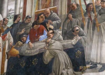 freskenzyklus hl. franziskus sassetti kapelle santa trinita florenz 9288