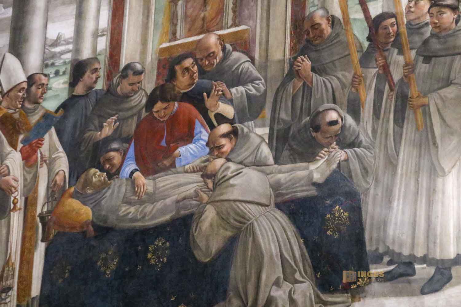freskenzyklus hl. franziskus sassetti kapelle santa trinita florenz 9288