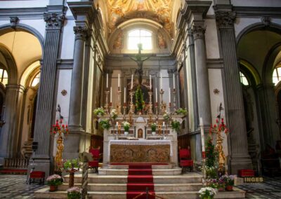 hauptchorkapelle kirche santa felicita florenz 0086
