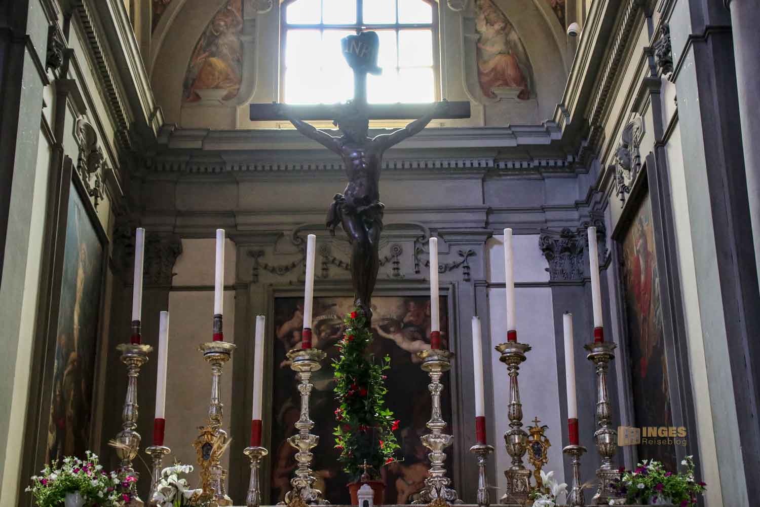 hauptchorkapelle kirche santa felicita florenz 8024
