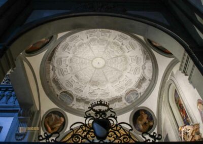 kuppel kapelle barbadori santa felicita florenz 8120