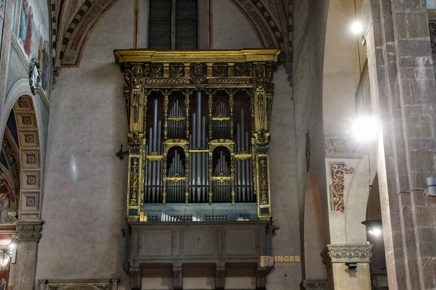 orgel basilika santa trinita florenz 9324