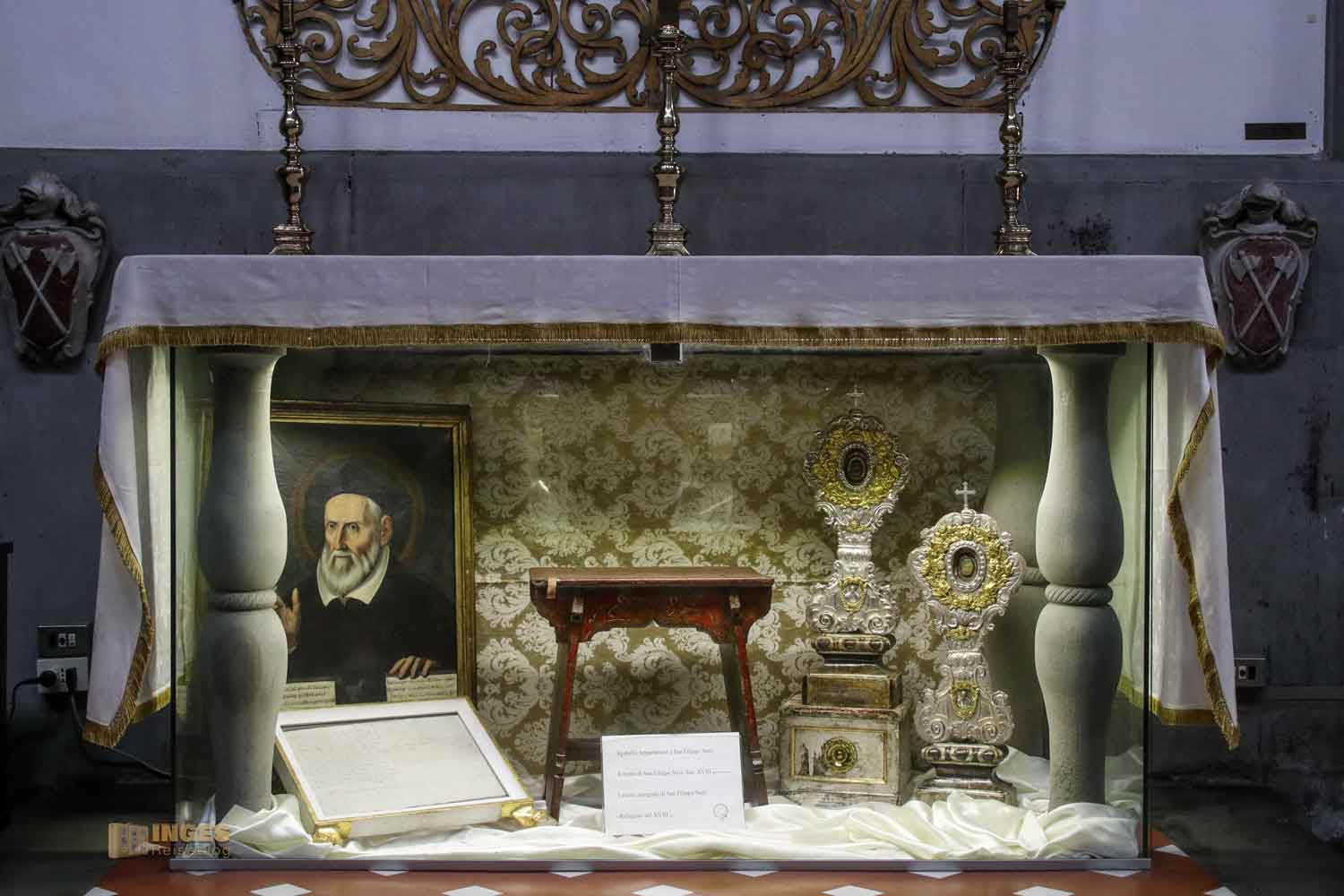 seitenaltar zu ehren san filippo neri in san firenze florenz 1517