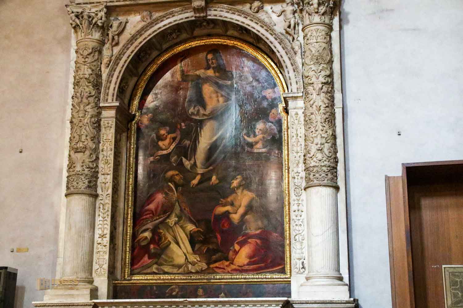 seitenkapellen basilika santa trinita florenz 9242