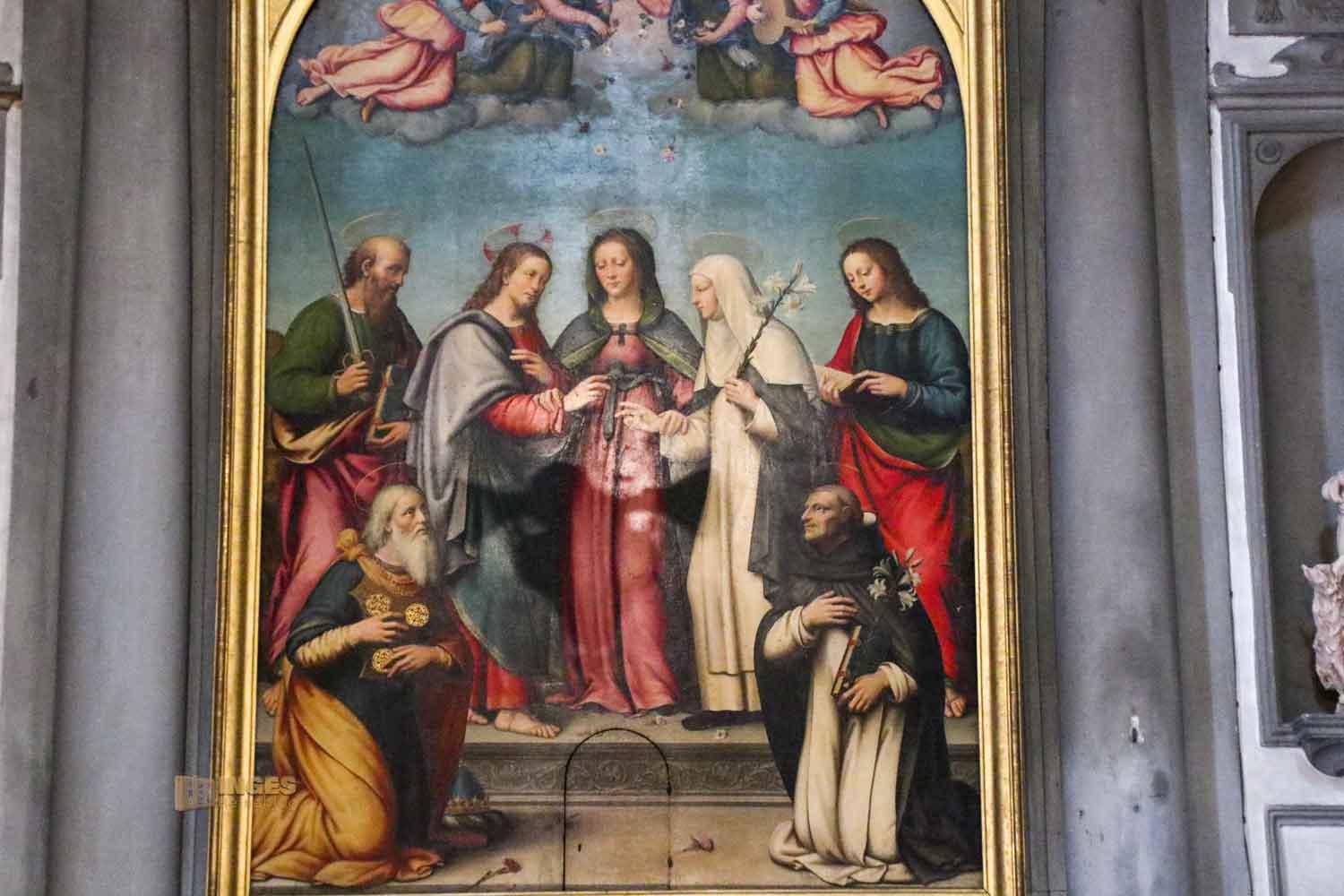 seitenkapellen basilika santa trinita florenz 9401