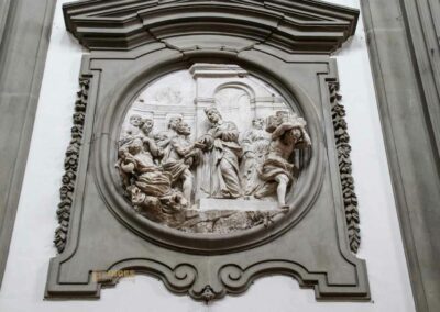 seitenreliefs kirche san filippo neri florenz 1549