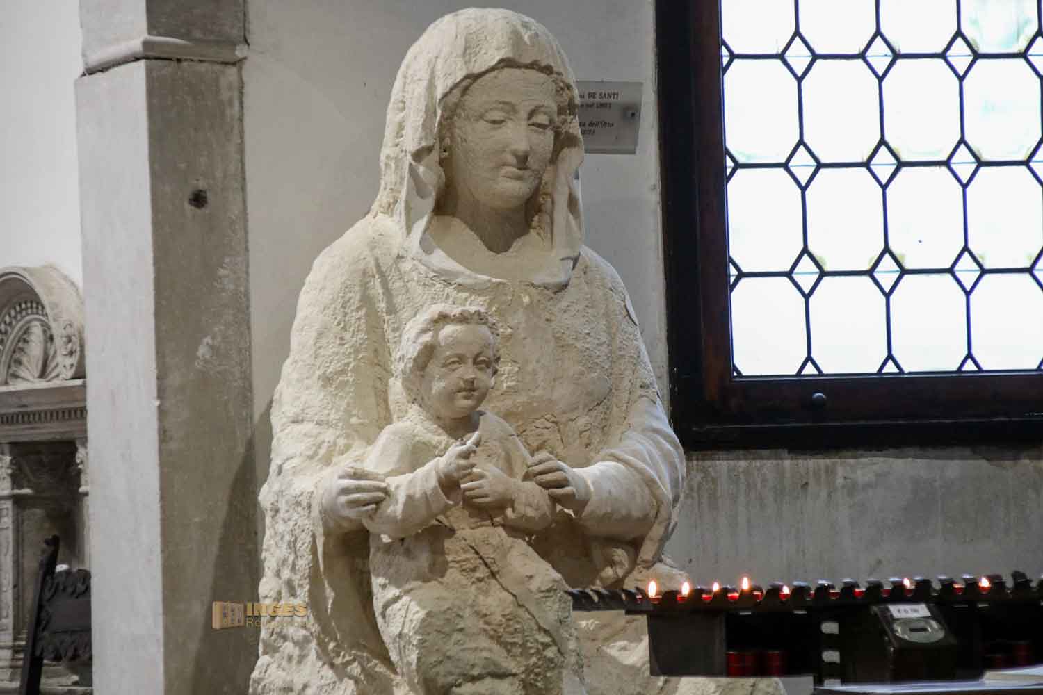 madonna mit kind in der kirche madonna dell Orto Venedig 0091