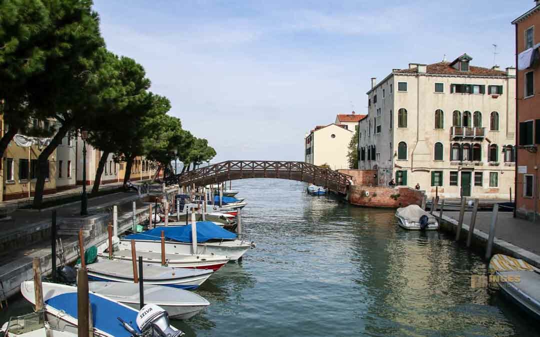Im Viertel Sacca di San Girolamo in Venedig unterwegs