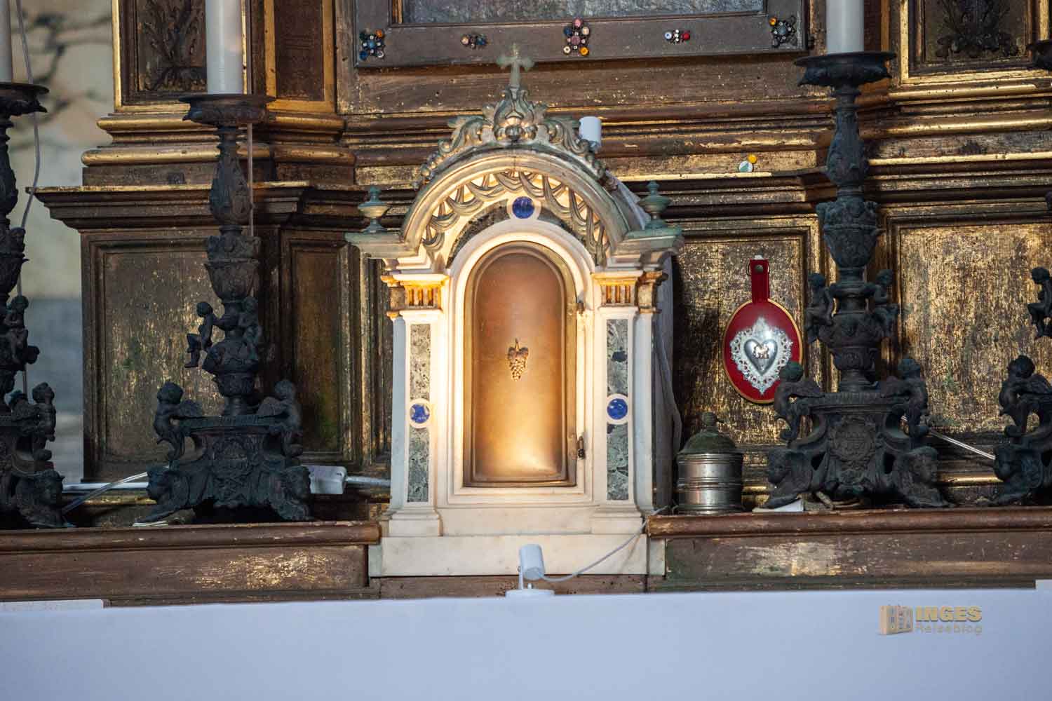 hauptaltar kirche santa maria dei miracoli venedig 0233