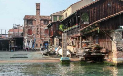 Der Squero di San Trovaso in Venedig