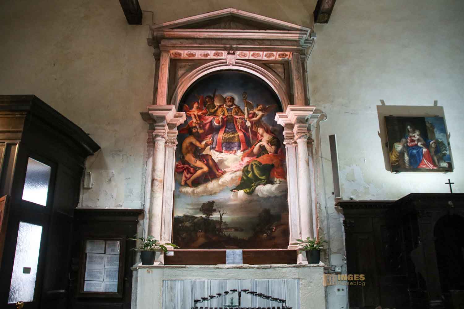 altarbild apotheose des hl. nikolaus maria dei carmini venedig 0675