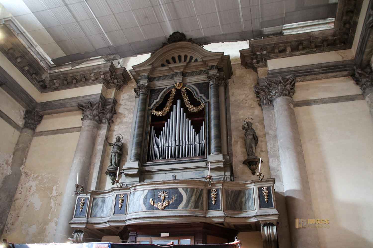 orgel ex kirche san barnaba venedig 8832