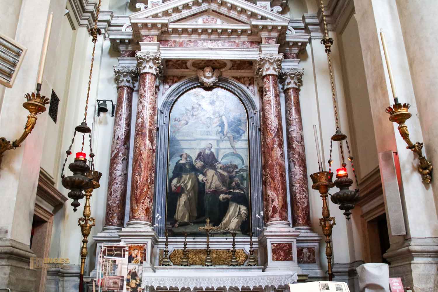 1. seitenkapelle links kirche santa maria del rosario venedig 0937