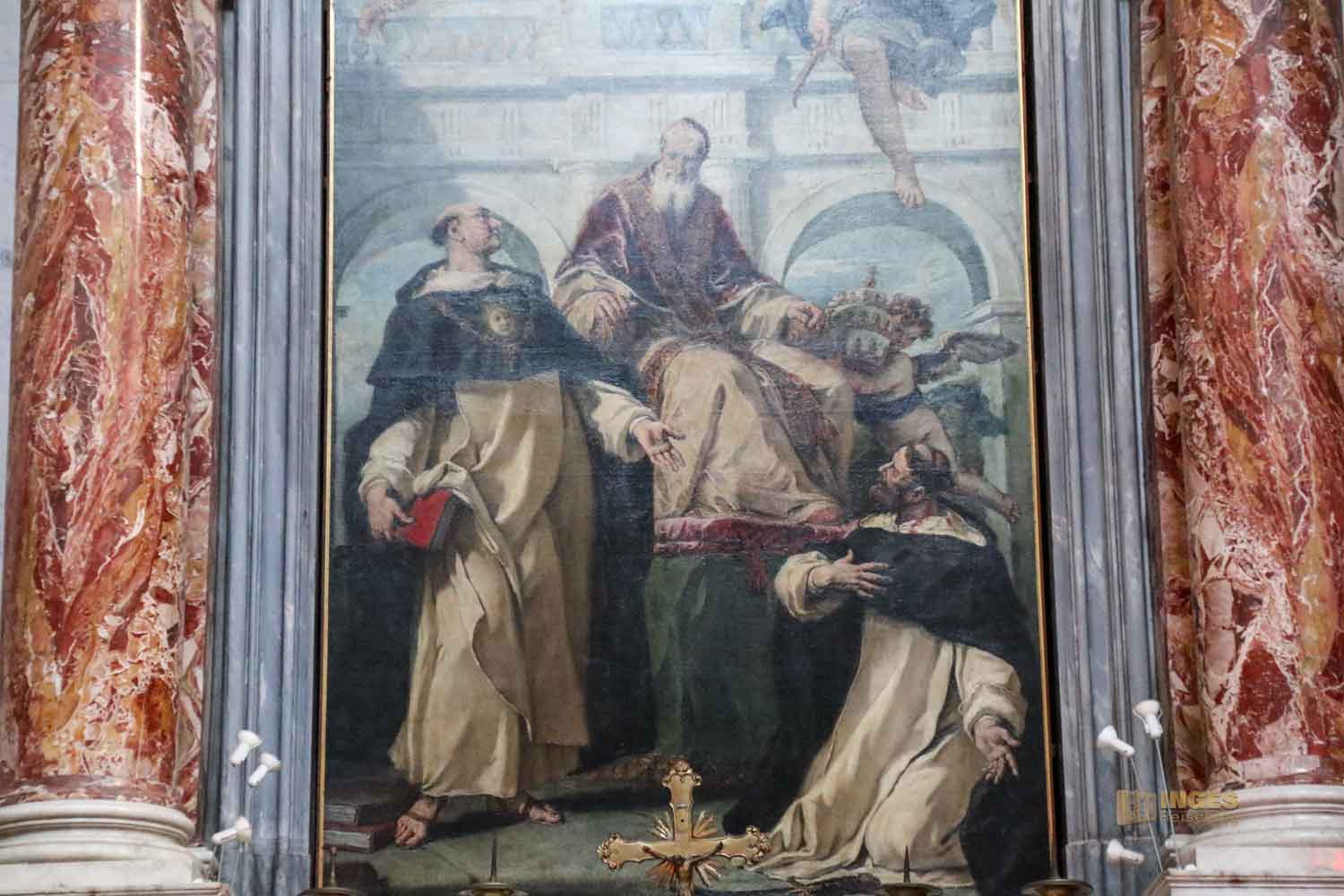 1. seitenkapelle links kirche santa maria del rosario venedig 0940