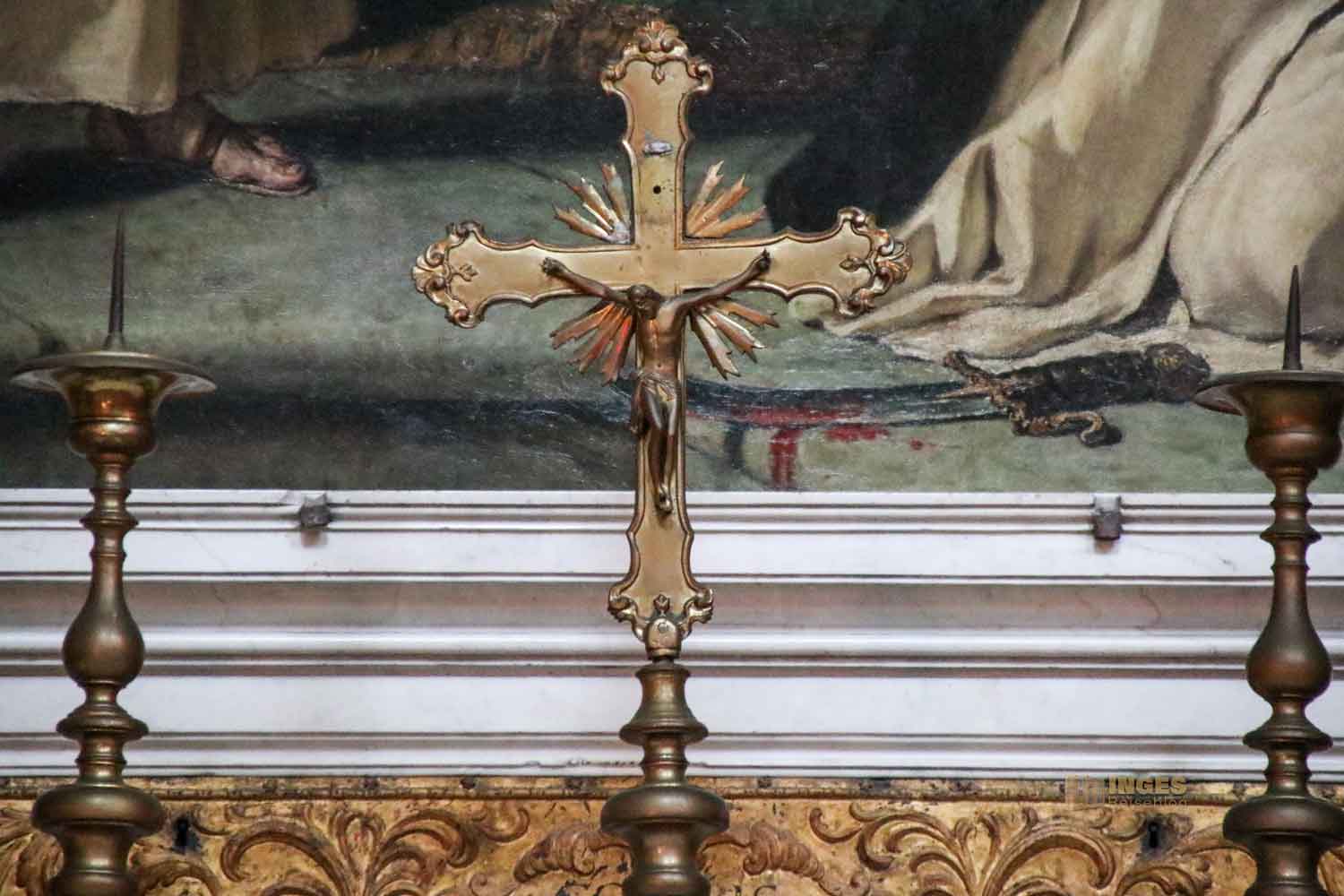 1. seitenkapelle links kirche santa maria del rosario venedig 0944