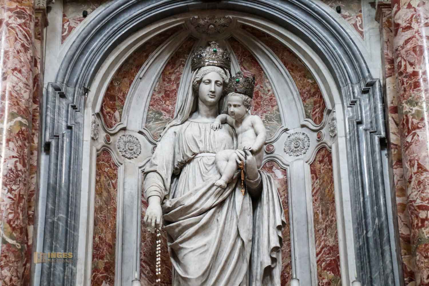 2. seitenaltar links kirche santa maria del rosario venedig 0925