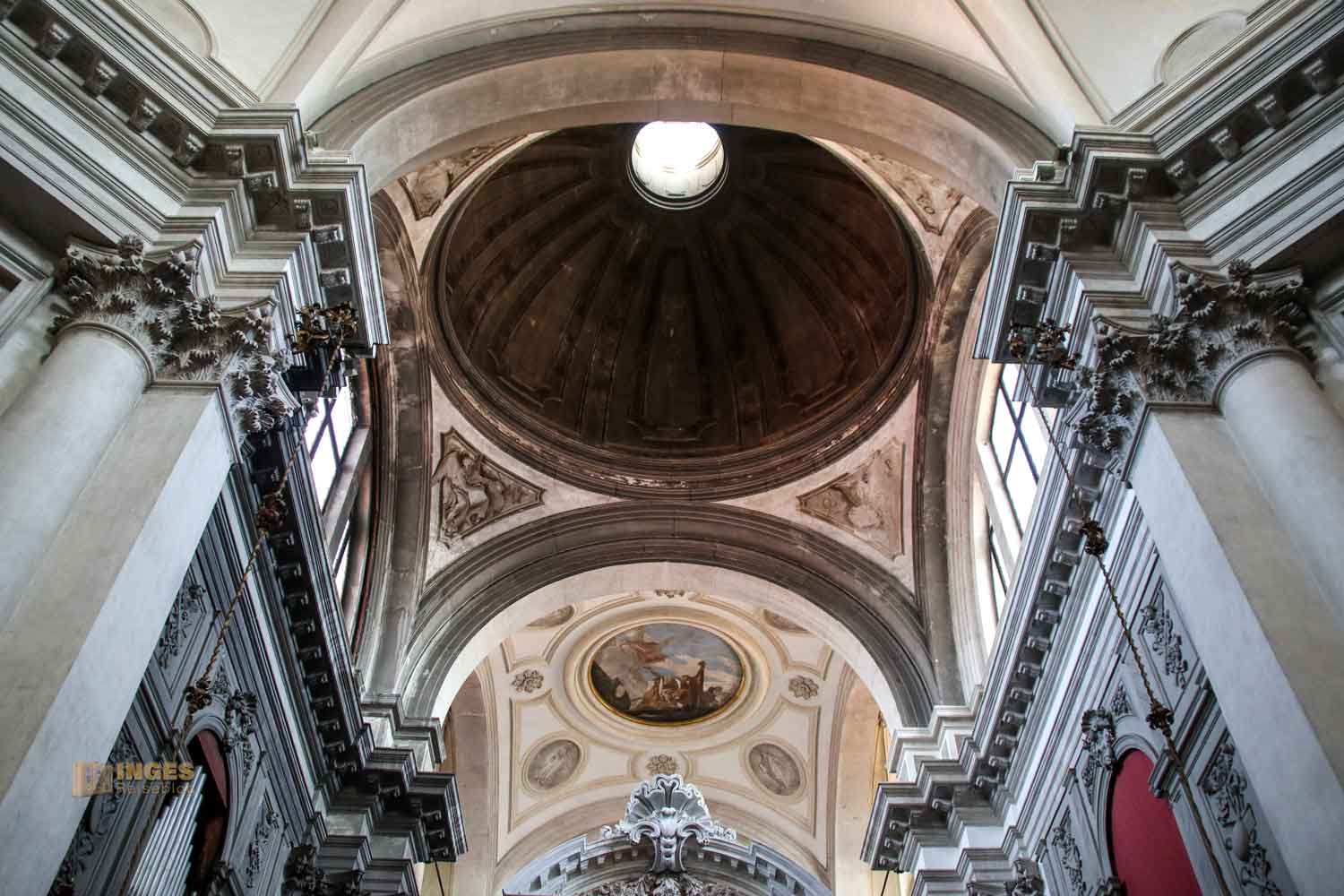 hauptaltar kuppel kirche santa maria del rosario venedig 0902