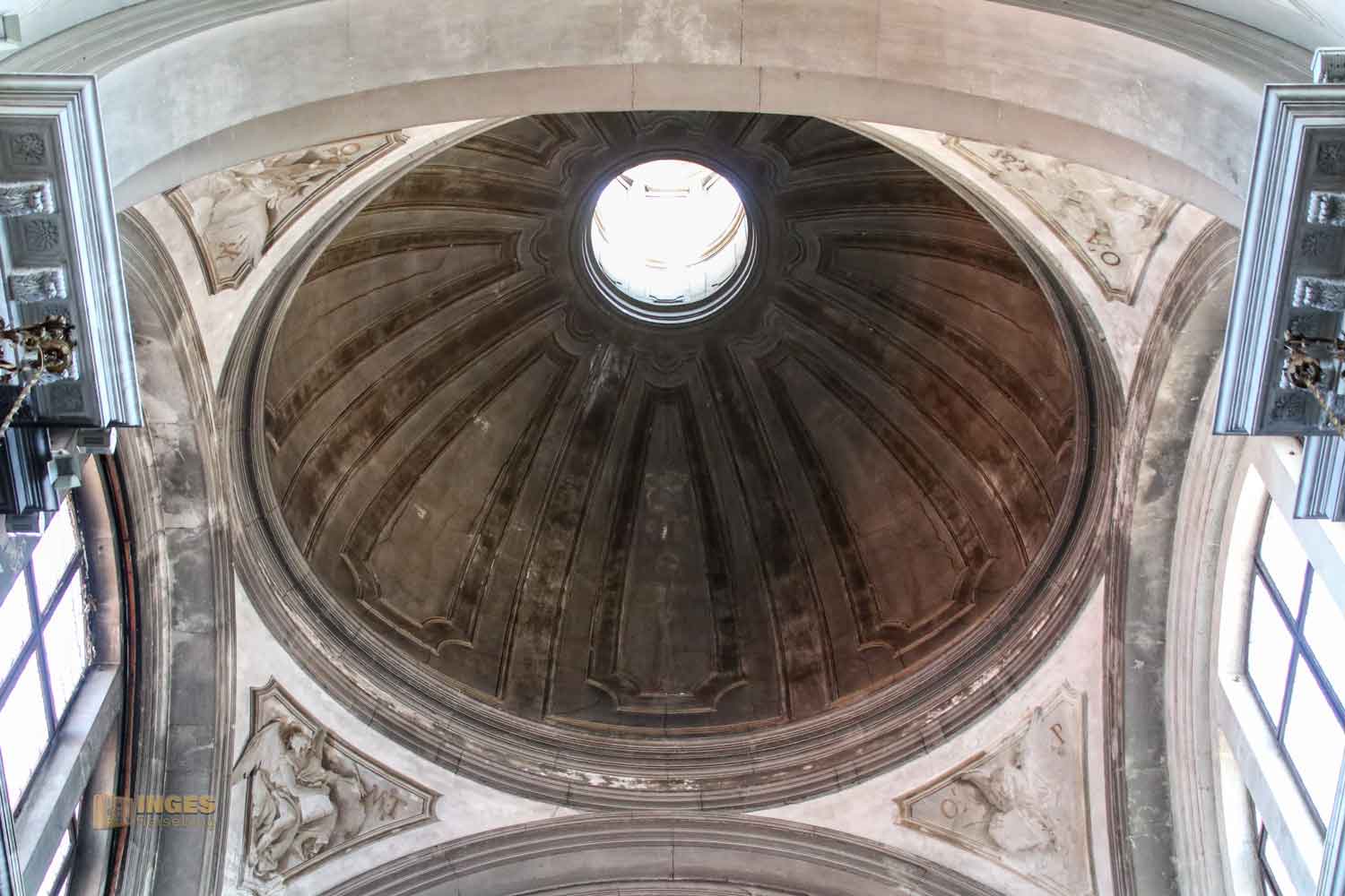 hauptaltar kuppel kirche santa maria del rosario venedig_0917