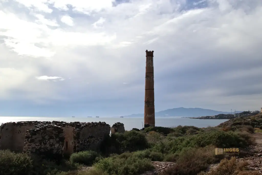 ruinas de fundicion esperanza II in vallaricos andalusien 1300