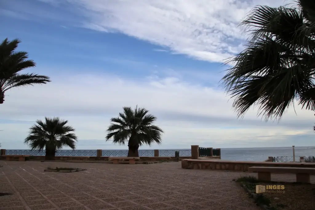 terrasse antiguo cuartel de guardia civil bei villaricos andalusien 1198