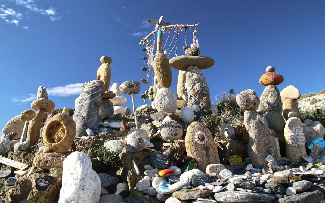 Der Altar de la Virgen de Brecha am Playa de la Galera Carboneras