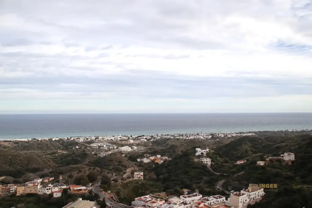 ausblick vom mirador del castillo in mojacar 2178