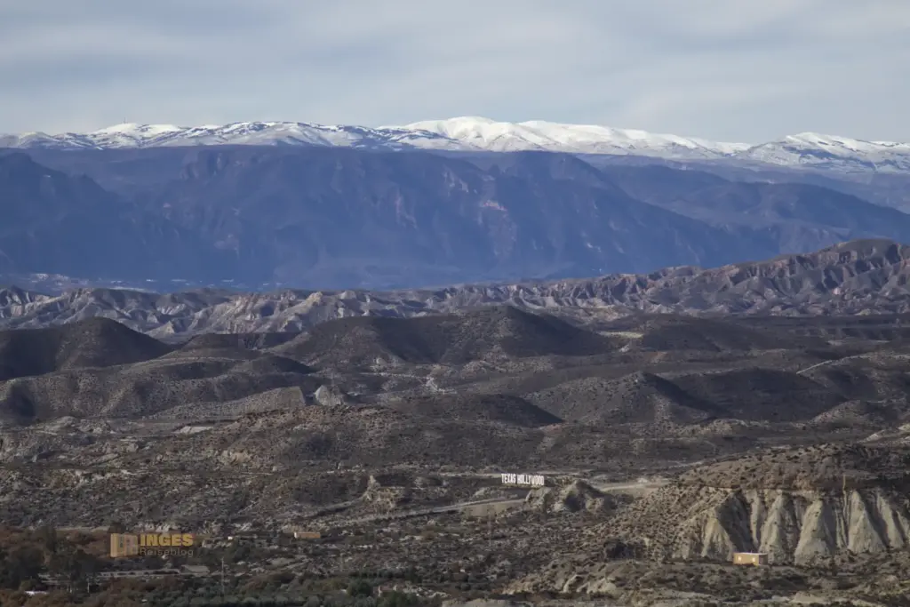In der Wüste von Tabernas in Andalusien 6 ausblick von der burg von tabernas auf die wueste tabernas 1644