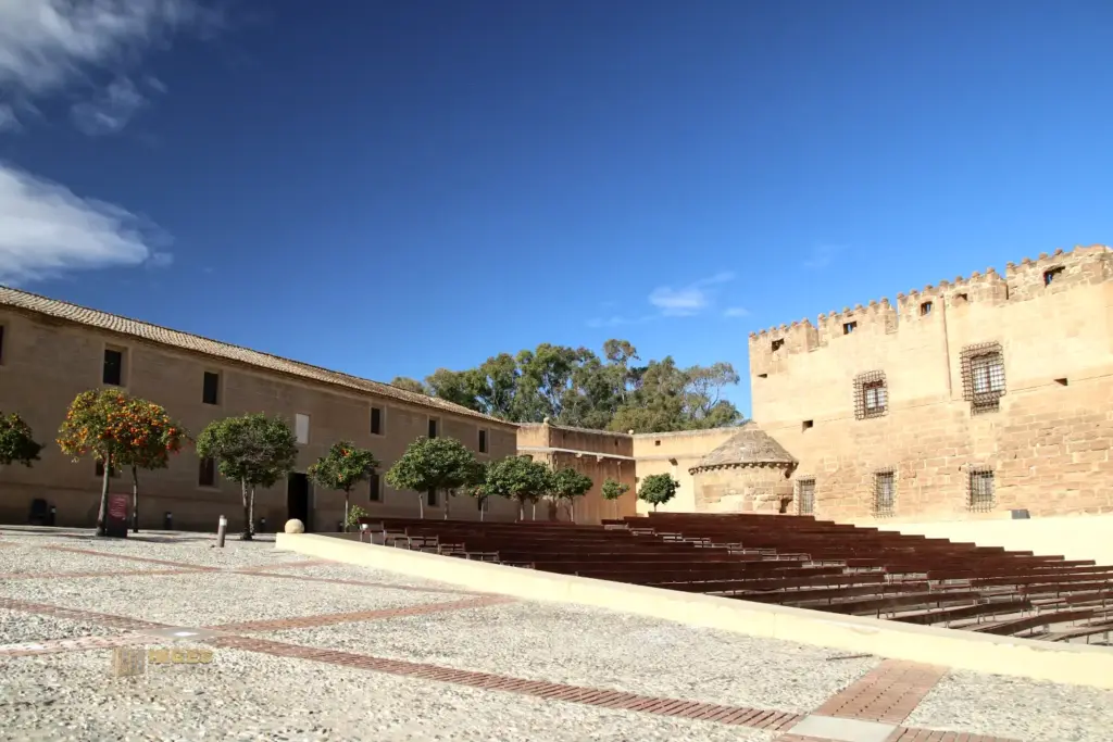 Castillo in Cuevas del Almanzora in Andalusien 7 innenhof castillo cuevas del amanzora 2383