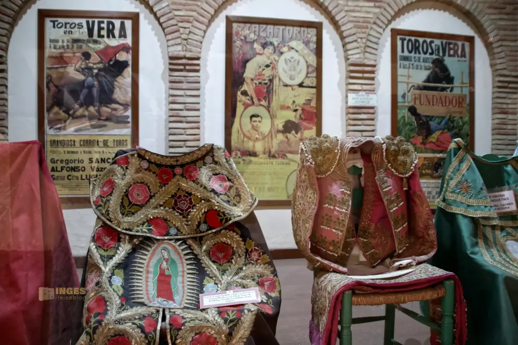 museo taurino in der stierkampfarena von vera andalusien 2970