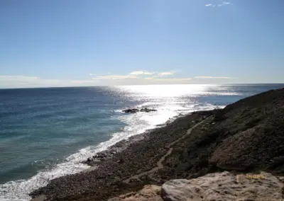 playa de la galera carboneras andalusien 1898