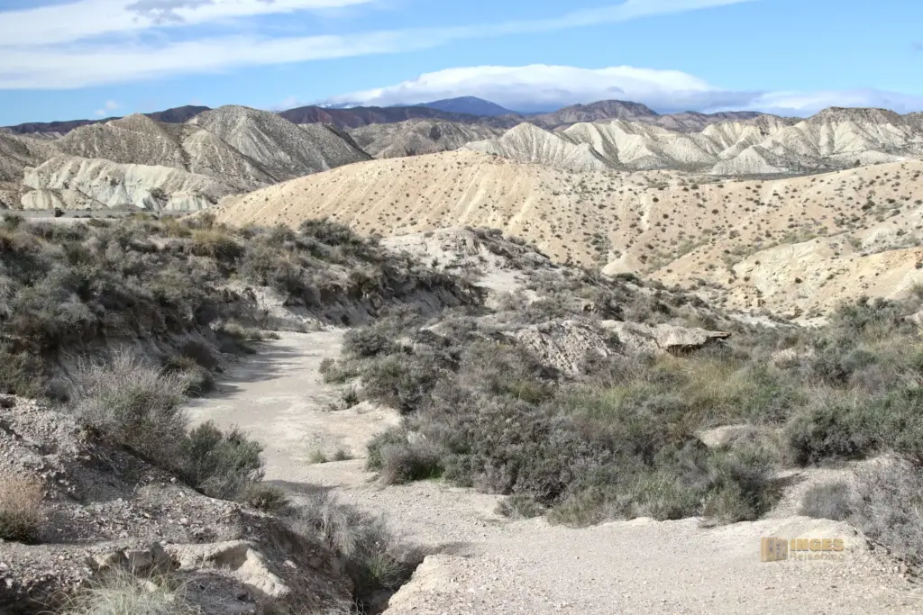 In der Wüste von Tabernas in Andalusien 18 weg in die wueste von tabernas 2725