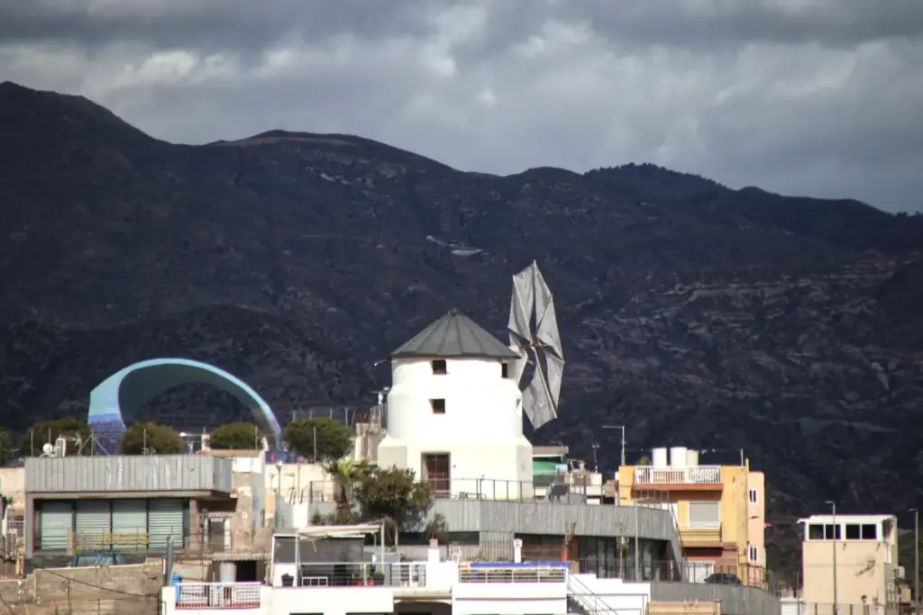 blick vom castillo de San juan de las aguilas auf aguilas_3505